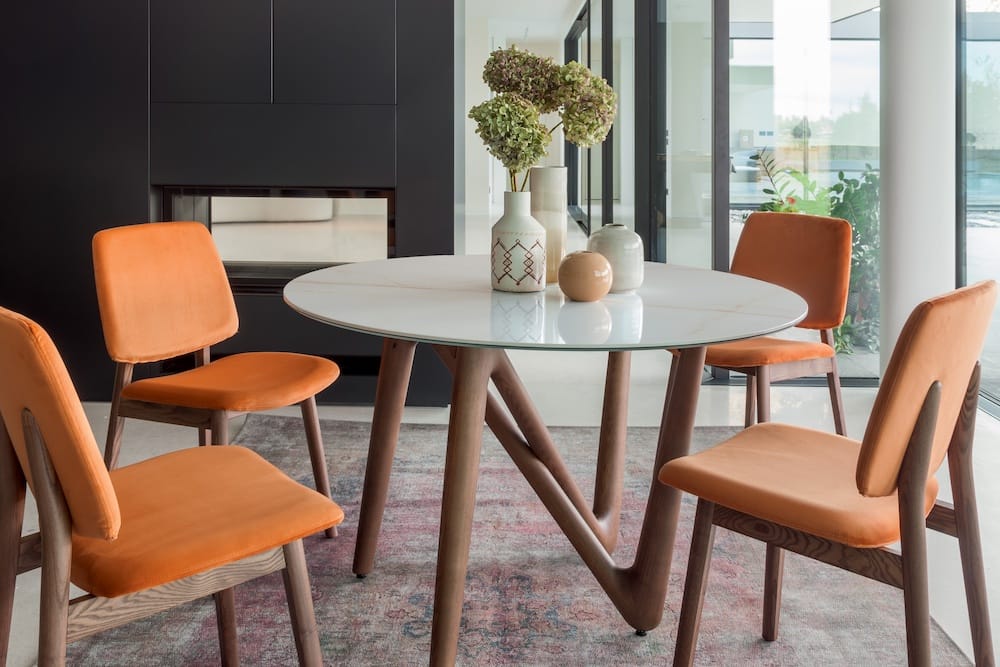 Masă extensibilă Esse Round Wood 2