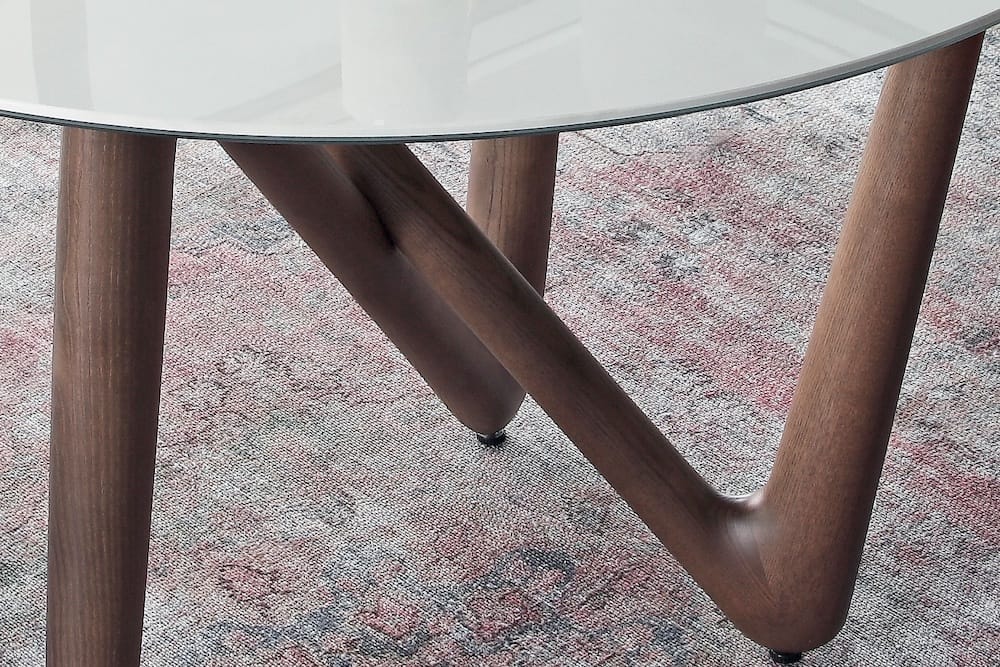Masă extensibilă Esse Round Wood 4