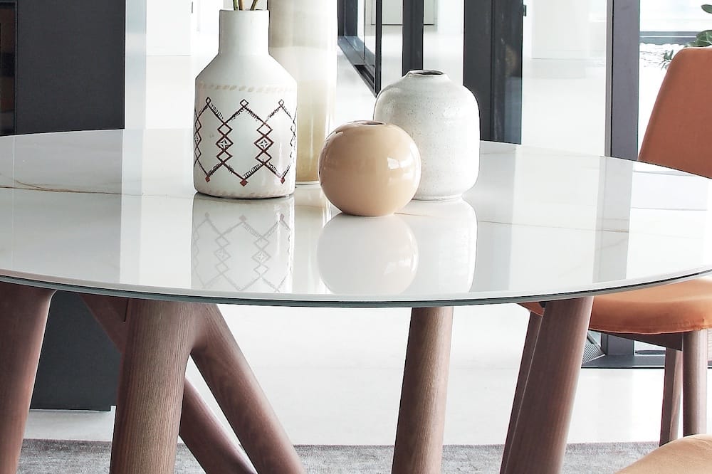 Masă extensibilă Esse Round Wood 5