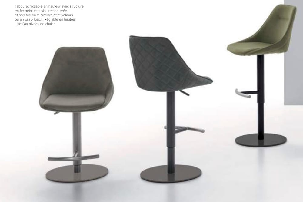 Scaun de bar Bilbao Round